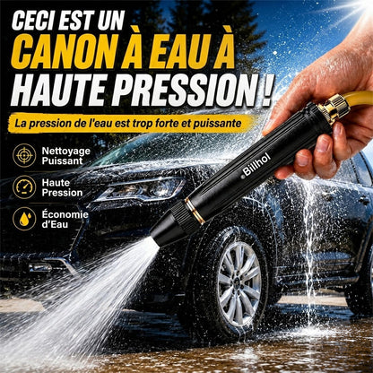 🚗50 % de réduction — Dernier jour丨Billhol® 🏆Pistolet à eau haute pression pour lavage de voiture à domicile, indispensable pour arroser les plantes et les légumes, ainsi que pour laver la voiture.👍💦