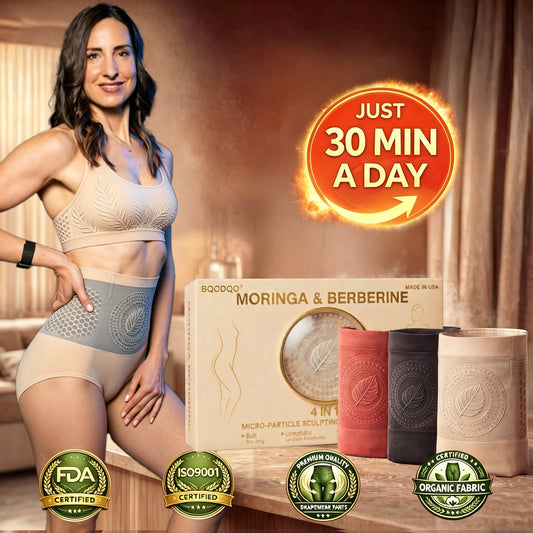 ❤️Boutique officielle de la marque | 🇫🇷 BQODQO® 2026 – Short sculptant et brûle-graisse 4-en-1 aux microparticules (Moringa & Berbérine)
