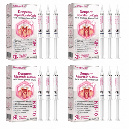 🇫🇷GarageLine® DenPerm🏆— Gel Réparateur de l’Émail Naturel pour Caries, Dents Sensibles & Émail Fragilisé