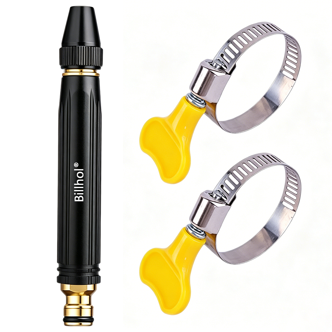💥 Dernier jour ! Prix le plus bas — seulement 5.4 € ! 丨 Billhol® 🏆 Pistolet à eau haute pression pour lavage de voiture à domicile, indispensable pour arroser les plantes et légumes, ainsi que pour laver la voiture.👍💦（法）