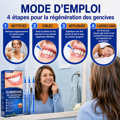🧑‍⚕️🍃🦷GarageLine® GumRevive Gel réparateur parodontal