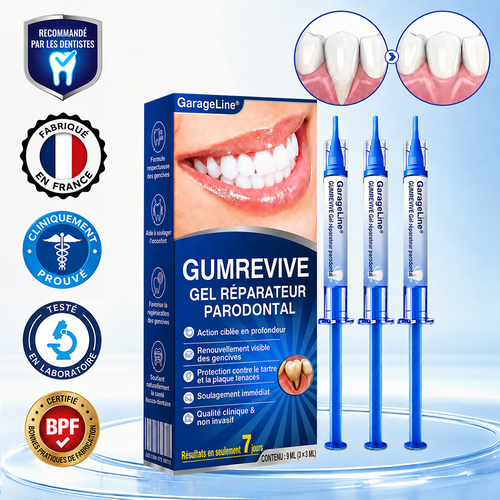 🧑‍⚕️🍃🦷GarageLine® GumRevive Gel réparateur parodontal