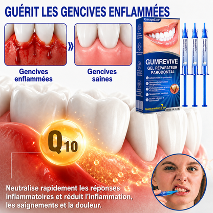 🧑‍⚕️🍃🦷GarageLine® GumRevive Gel réparateur parodontal