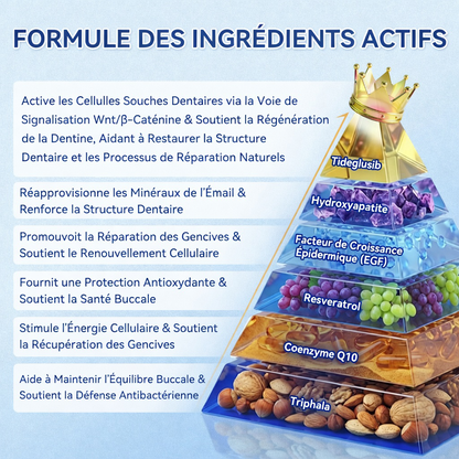 𝐆𝐚𝐫𝐚𝐠𝐞𝐋𝐢𝐧𝐞®®🇫🇷🦷 Bandes buccales Tideglusib à dissolution rapide pour la réparation des dents et des gencives 😁 (Favorise la réparation dentaire et aide à soulager l'inconfort des gencives ainsi que d'autres problèmes bucco-dentaires courants)