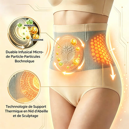 📢☘️Boutique Officielle de la Marque | ✅LUCKYSONG® 2026 Short Sculptant & Brûle-Graisses 4-en-1 à Micro-Particules au Moringa & à la Berbérine