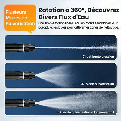 💥 Dernier jour ! Prix le plus bas — seulement 5.4 € ! 丨 Billhol® 🏆 Pistolet à eau haute pression pour lavage de voiture à domicile, indispensable pour arroser les plantes et légumes, ainsi que pour laver la voiture.👍💦（法）