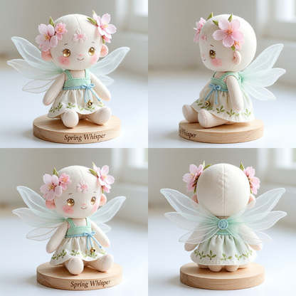 Spring Whisper Fairy Doll – A Gentle Touch of Spring Magic