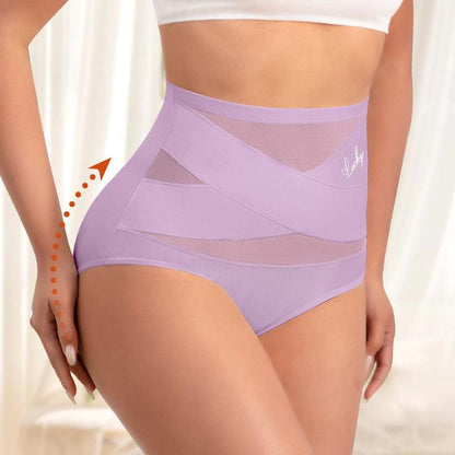 🌸 LUCKYSONG® Dernier jour ! 1 paquet acheté, 3 offerts ! ✨ Culottes gainantes taille haute croisées grandes tailles