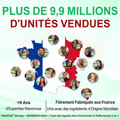 【DERNIER JOUR DE PROMO 80% DE RÉDUCTION】🩺Healrize® Moringa · Berbérine × NAD+ Patch 10-en-1 Avancé à Nano-microaiguilles 🔬 7 Patchs par Boîte · Approvisionnement pour 1 Semaine