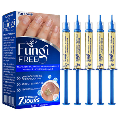 🇫🇷 Turonu® FungiFree 🐝 Soin Intensif contre les Mycoses, les Ongles Jaunis, Épais et Cassants ✨