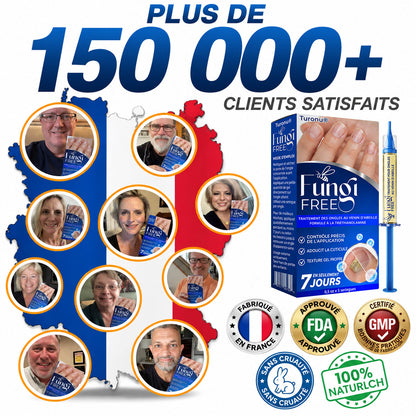 🇫🇷 Turonu® FungiFree 🐝 Soin Intensif contre les Mycoses, les Ongles Jaunis, Épais et Cassants ✨