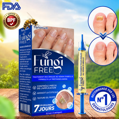 🇫🇷 Turonu® FungiFree 🐝 Soin Intensif contre les Mycoses, les Ongles Jaunis, Épais et Cassants ✨