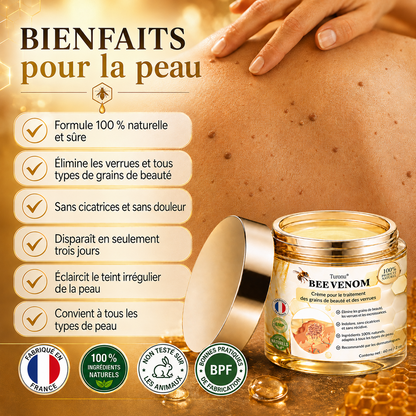 🔔Turonu® : traitement avancé au venin d'abeille contre les verrues et les imperfections cutanées 👨‍⚕️ Inspiré de la science dermatologique | Soin ciblé à domicile