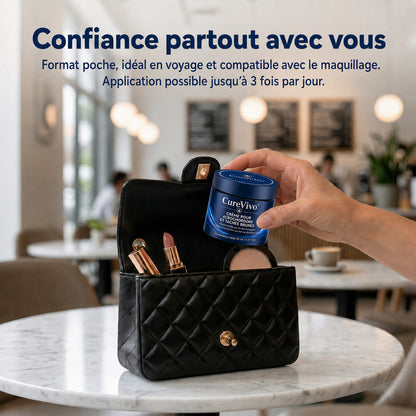 🖤CureVivo® Crème 7‑Jours pour éliminer les marques cutanées et les taches (Formule indolore – Sans cicatrices)🤗