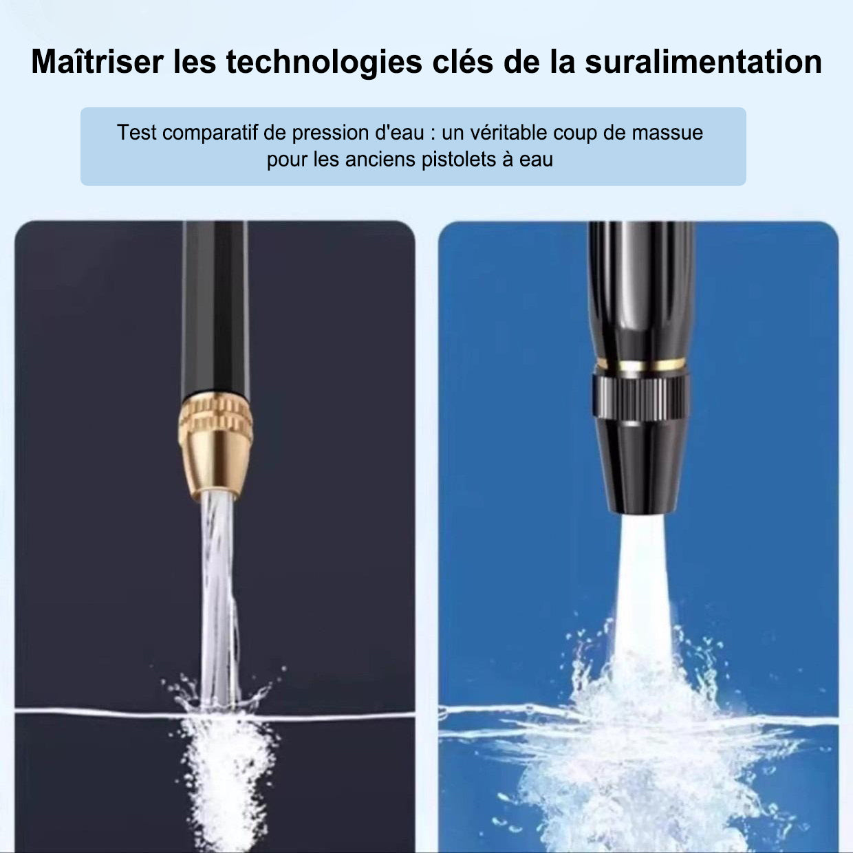 🐾 Dernier jour ! Prix le plus bas : seulement 5.7£ ! Pistolet à eau haute pression Billhol® 🏆 pour le lavage de voiture à domicile, indispensable pour arroser les plantes et les légumes, et laver sa voiture. 👍💦