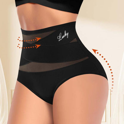 🌸 LUCKYSONG® Dernier jour ! 1 paquet acheté, 3 offerts ! ✨ Culottes gainantes taille haute croisées grandes tailles