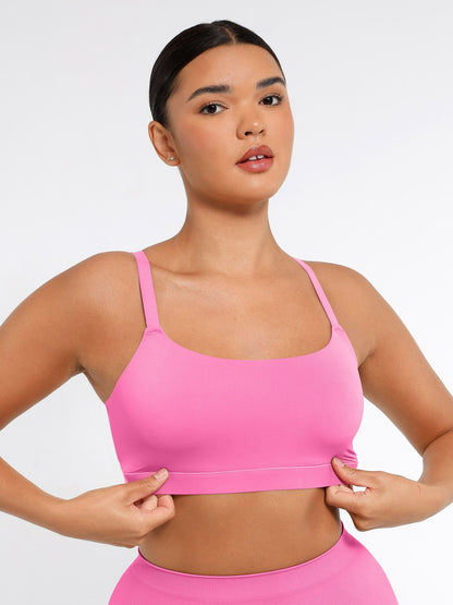 🏆LUCKYSONG® Soutien-gorge invisible sans armatures à encolure carrée pour tous les jours