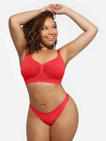 🏆LUCKYSONG® Soutien-gorge sans armatures, souple et sans doublure, idéal au quotidien
