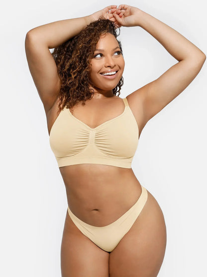 🏆LUCKYSONG® Soutien-gorge sans armatures, souple et sans doublure, idéal au quotidien