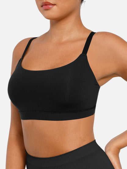 🏆LUCKYSONG® Soutien-gorge invisible sans armatures à encolure carrée pour tous les jours