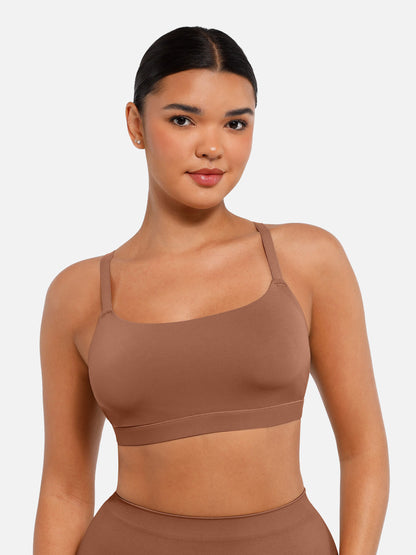 🏆LUCKYSONG® Soutien-gorge invisible sans armatures à encolure carrée pour tous les jours