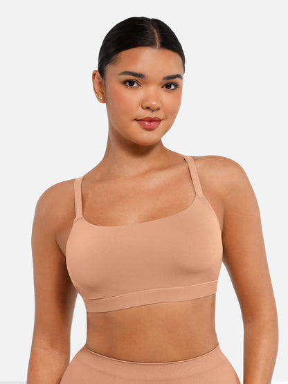 🏆LUCKYSONG® Soutien-gorge invisible sans armatures à encolure carrée pour tous les jours