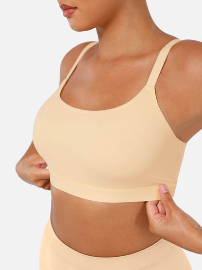 🏆LUCKYSONG® Soutien-gorge invisible sans armatures à encolure carrée pour tous les jours