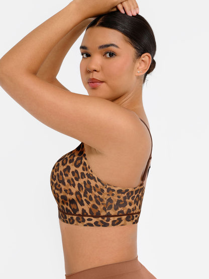 🏆LUCKYSONG® Soutien-gorge invisible sans armatures à encolure carrée pour tous les jours
