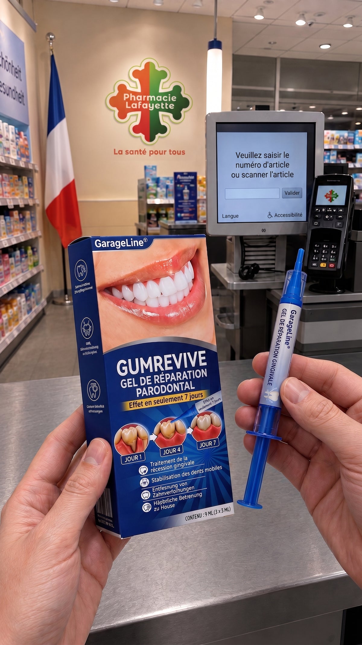 🇫🇷⚡GarageLine® GumRevive – Le Gel Avancé pour des Gencives Plus Saines et un Sourire Éclatant