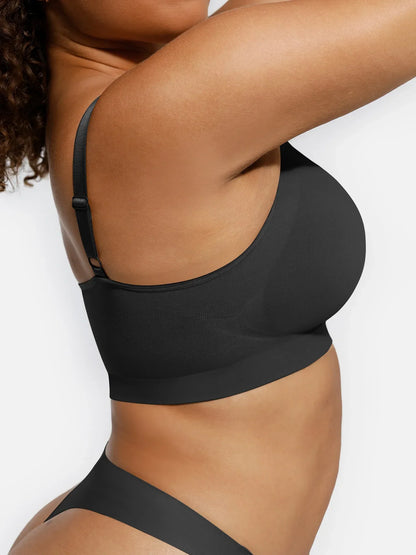 🏆LUCKYSONG® Soutien-gorge sans armatures, souple et sans doublure, idéal au quotidien