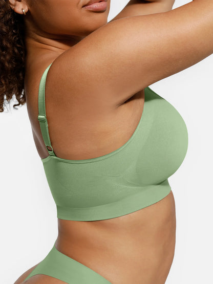 🏆LUCKYSONG® Soutien-gorge sans armatures, souple et sans doublure, idéal au quotidien