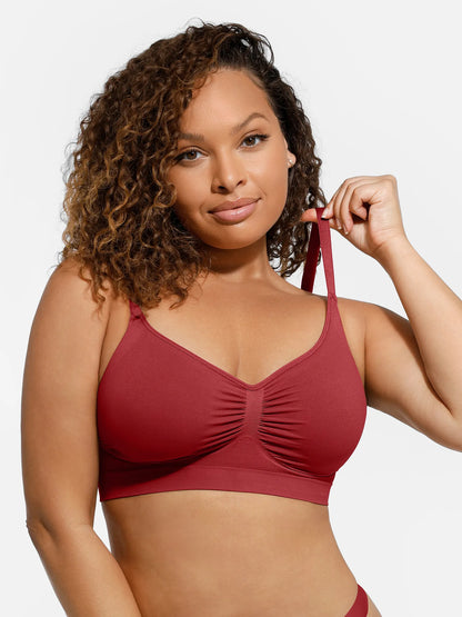 🏆LUCKYSONG® Soutien-gorge sans armatures, souple et sans doublure, idéal au quotidien