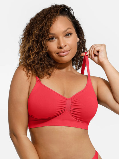 🏆LUCKYSONG® Soutien-gorge sans armatures, souple et sans doublure, idéal au quotidien