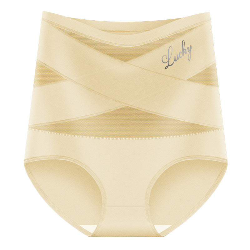 🌸 LUCKYSONG® Dernier jour ! 1 paquet acheté, 3 offerts ! ✨ Culottes gainantes taille haute croisées grandes tailles