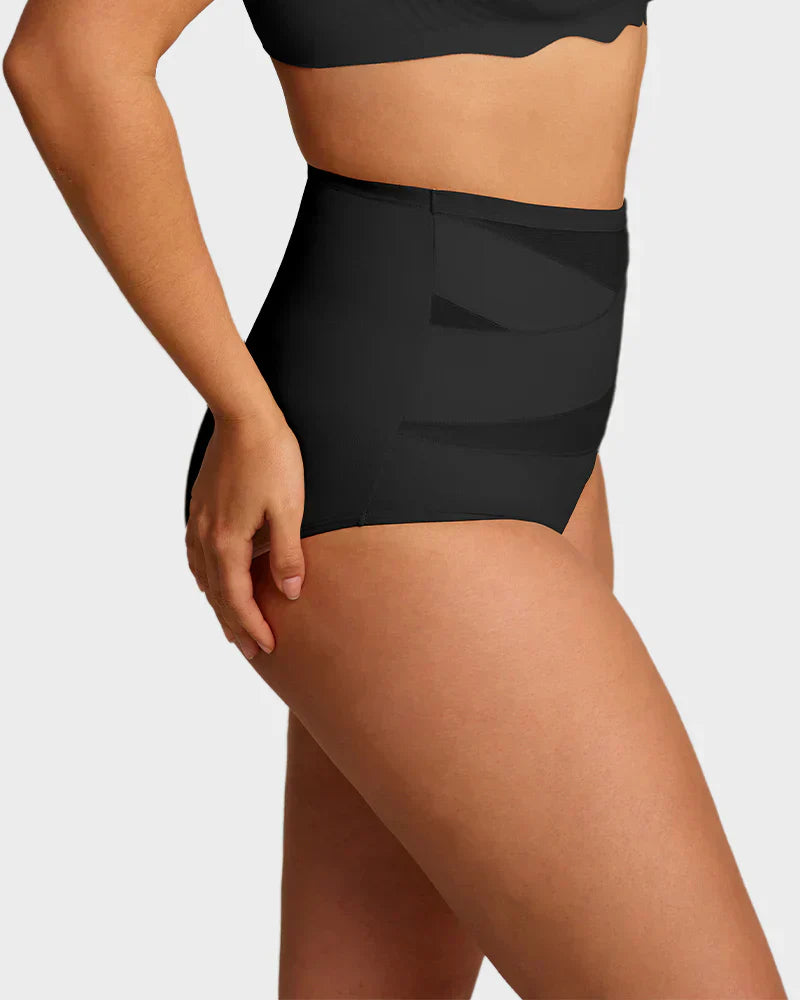 🌸 LUCKYSONG® Dernier jour ! 1 paquet acheté, 3 offerts ! ✨ Culottes gainantes taille haute croisées grandes tailles