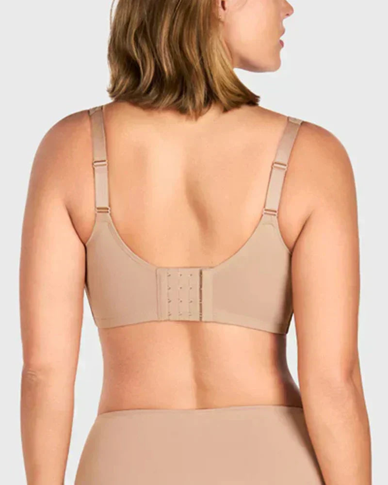 🏆LUCKYSONG® Offre spéciale dernier jour💐Soutien-gorge élégant et transparent à couvrance totale pour femmes grandes tailles - Noir