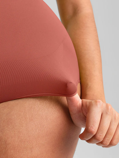 🏆LUCKYSONG® Body sans coutures à col rond, ultra-doux, idéal au quotidien