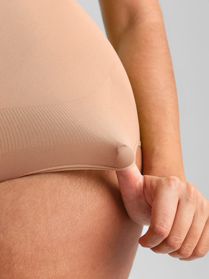 🏆LUCKYSONG® Body sans coutures à col rond, ultra-doux, idéal au quotidien