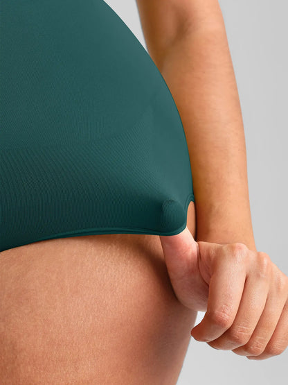 🏆LUCKYSONG® Body sans coutures à col rond, ultra-doux, idéal au quotidien