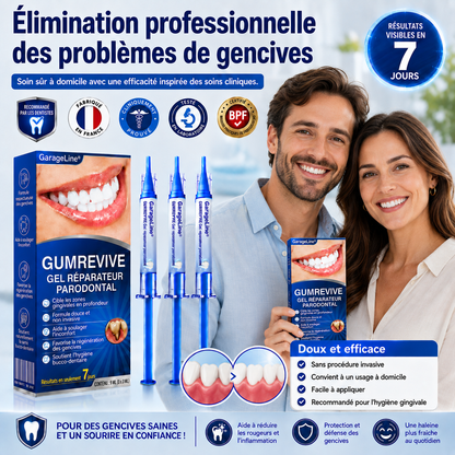 🇫🇷⚡GarageLine® GumRevive – Le Gel Avancé pour des Gencives Plus Saines et un Sourire Éclatant