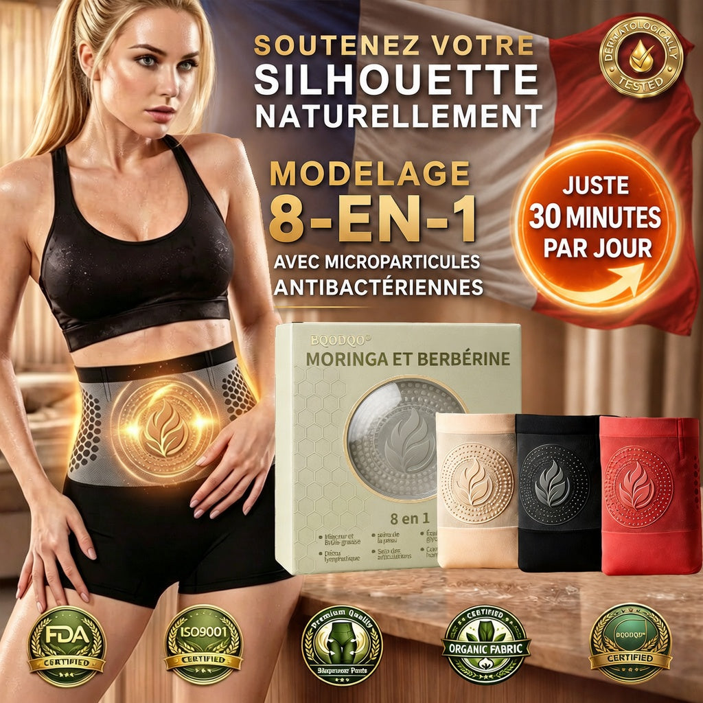 🤸🏻‍♀️Boutique officielle de la marque | 🇫🇷 BQODQO® 2026 – Short sculptant et brûle-graisse 8-en-1 aux microparticules (Moringa & Berbérine)