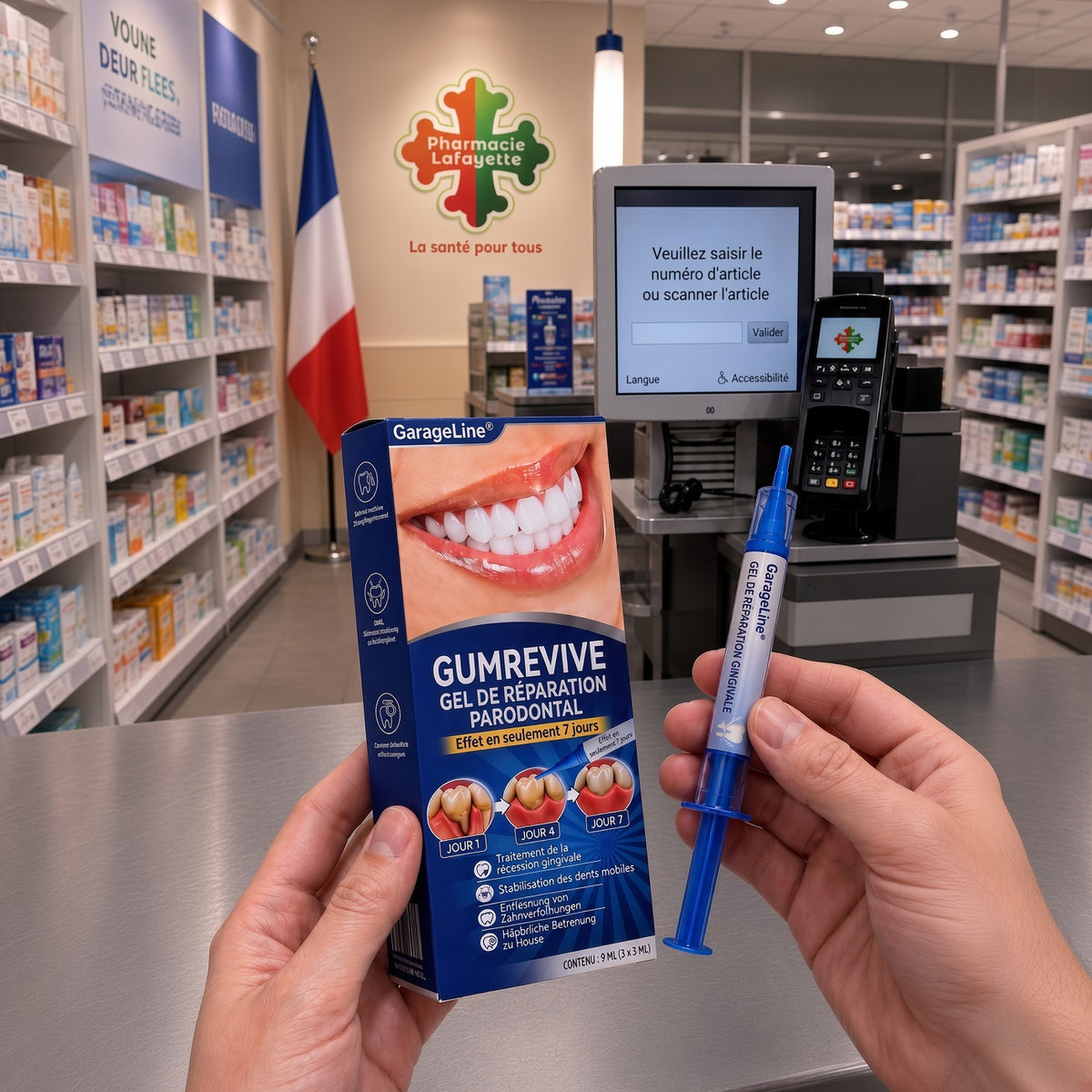 🇫🇷🪢 GarageLine® GumRevive – Le Gel Avancé pour des Gencives Plus Saines et un Sourire Éclatant