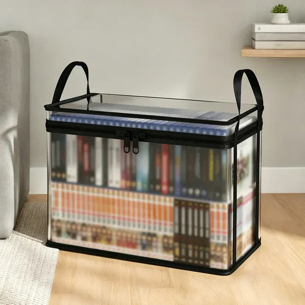 ⏳Dernier jour : achetez-en 2, le 3e offert !!💕 Sac de rangement transparent SVOZK® – grand, anti-poussière et humidité, avec poignée✨ Idéal pour vêtements, jouets, livres, peluches et plus encore ! 🧸📚👕🧦