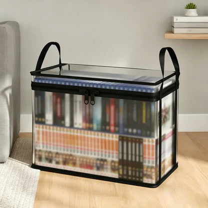 ⏳Dernier jour : achetez-en 2, le 3e offert !!💕 Sac de rangement transparent SVOZK® – grand, anti-poussière et humidité, avec poignée✨ Idéal pour vêtements, jouets, livres, peluches et plus encore ! 🧸📚👕🧦